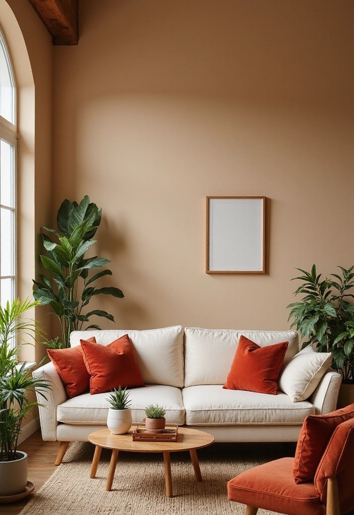 20 Cozy Living Room Ideas That'll Make You Never Want to Leave Home Again! - 2. Warm Color Palette